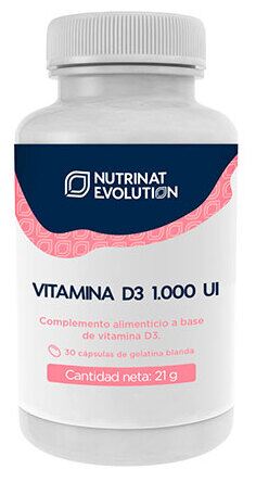 Vitamin D3 1000UI 30 kapslar