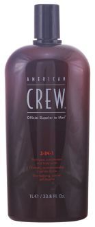 Crew 3 In 1 Schampo, Balsam &amp; Body Wash 1000 ml