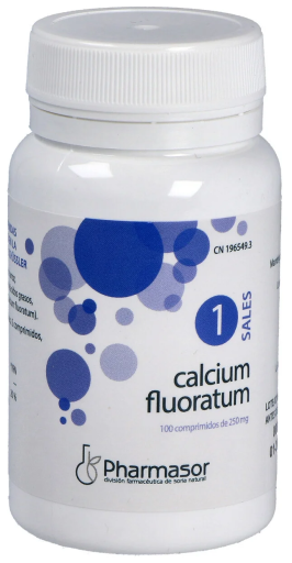 Salt 1. Calcium Fluoratum 100 tabletter