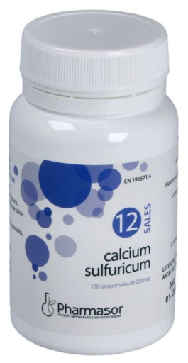 Salt 12. Calcium Sulfuricum 100 tabletter