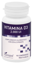 Tuggbar vitamin D3 90 tabletter