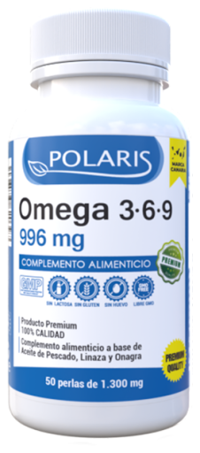 Omega 3-6-9 996 mg 50 Kapslar