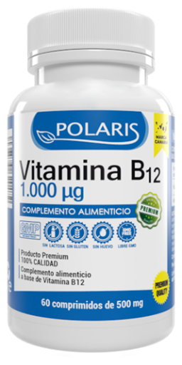 Vitamin B12 1000mcg 60 tabletter.