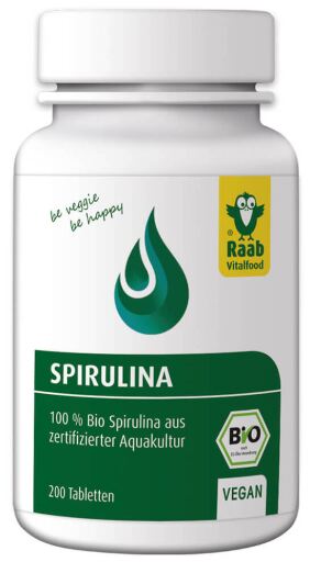 Spirulina 200 tabletter