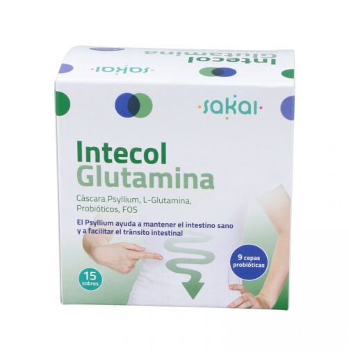 Intecol Glutamine 15 kuvert