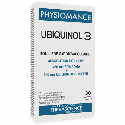 Physiomance Ubiquinol 3 30 kapslar