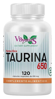 Taurin 650 mg 120 kapslar