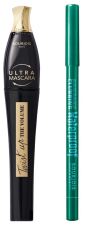 Twist Up Mascara + Contour Clubbing Eyeliner Set 2 delar