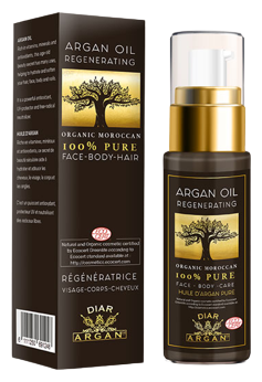 100% organisk ren argan regenererande olja 30 ml