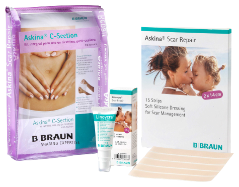 Askina C-Section Kejsarsnitt Scar Kit 2 st