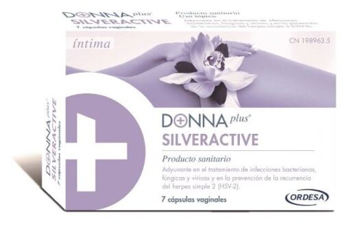 Intim Flora Silveractive 7 vaginalkapslar