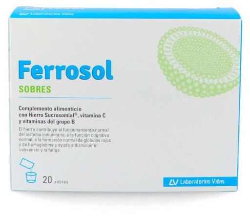 Ferrosol 20 kuvert