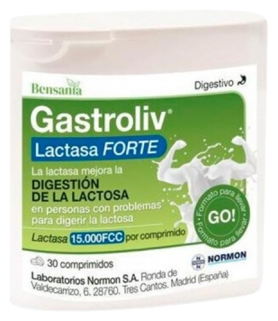 Gastroliv Lactase Forte 30 tabletter