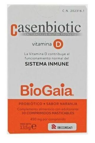 Casenbiotic Vitamin D 30 Tuggtabletter