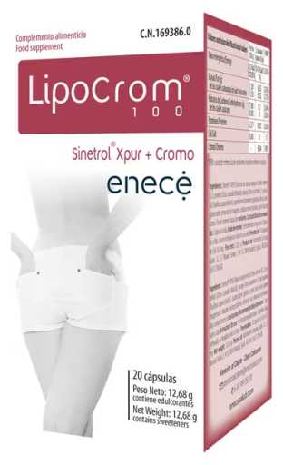 Lipocrom 100 20 kapslar