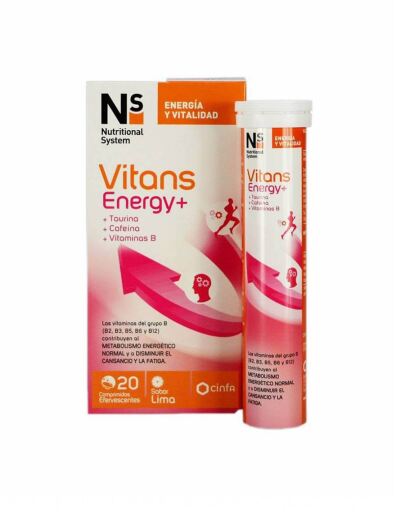 NS Vitans Energy+ Lime 20 Kapslar