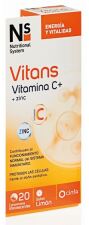 NS Vitans Vitamin C + Zink 20 Kapslar