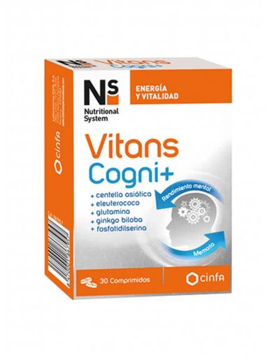 NS Vitans Cogni+ 30 kapslar