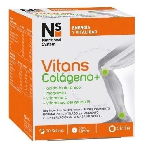 NS Vitans Collagen+ Lemon 30 Kuvert