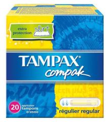 Compak vanliga tamponger