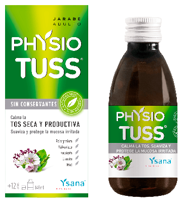 PhysioTuss Vuxen 140 ml