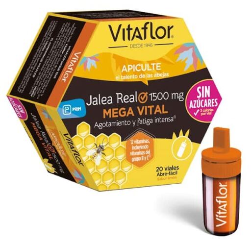 Mega Vital Royal Jelly 20 flaskor