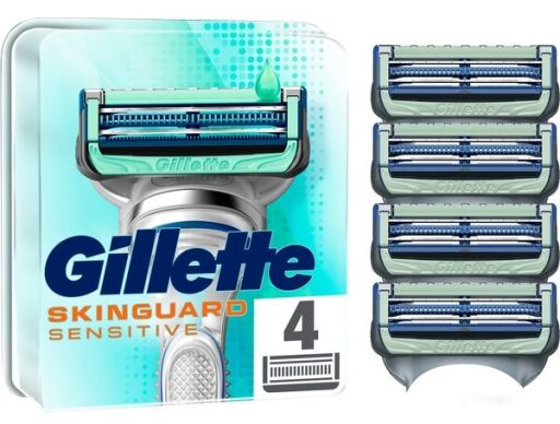 SkinGuard Sensitive Razor Replacement 4 delar