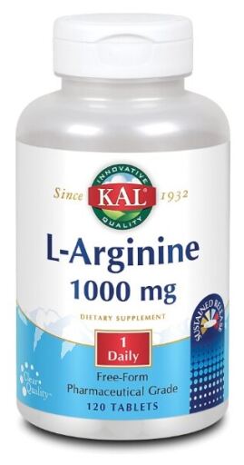 L-arginin 1000 mg 120 tabletter