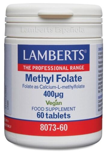 Metylfolat 400 mg 60 tabletter