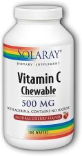 Vitamin C 500 mg Cherry 100 Tuggtabletter