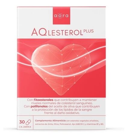 AQlesterol Plus 30 kapslar