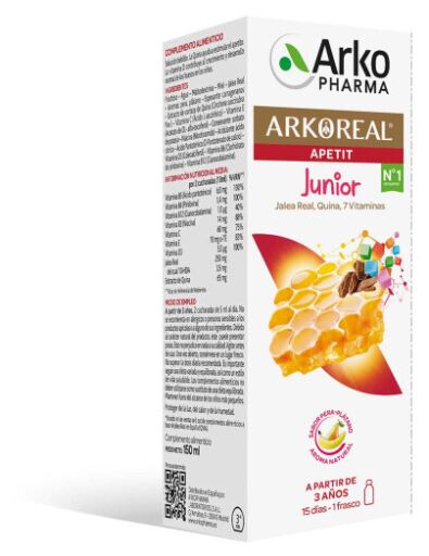 Arkoreal Apetit Junior Sirap 150 ml