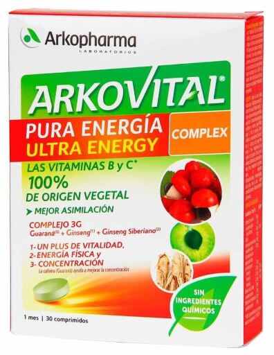 Arkovital Pure Energy Ultra 30 tabletter