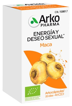 Arkocápsulas Maca Bio 40 kapslar