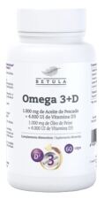 Omega 3+D 60 kapslar