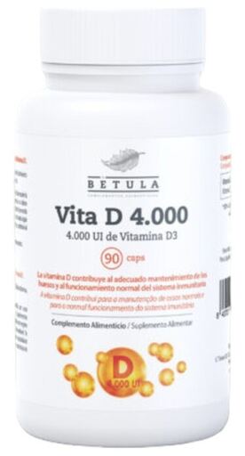 Vitamin D 4000 IE 90 kapslar