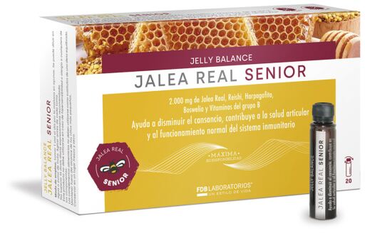 Jelly Balance Senior Royal Jelly 20 injektionsflaskor