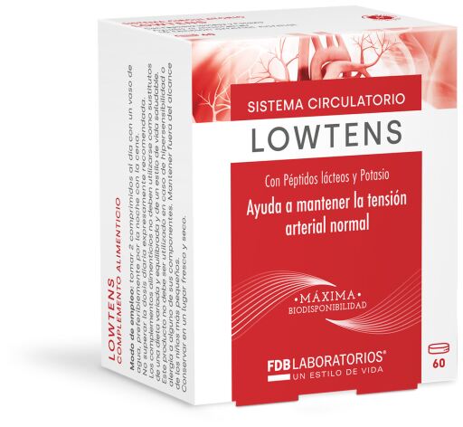 Lowtens Lactic Peptides 60 tabletter