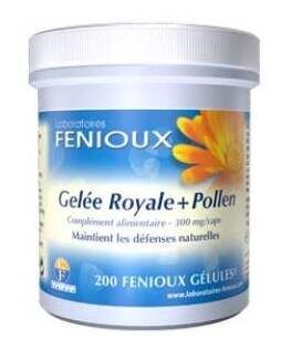 Gelee Royale Royal Jelly + Pollen 200 kapslar