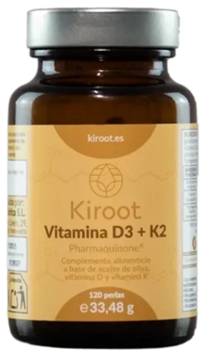 Vitamin D3+K2 120 Pärlor