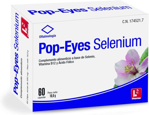 Pop Eyes Selenium 60 kapslar