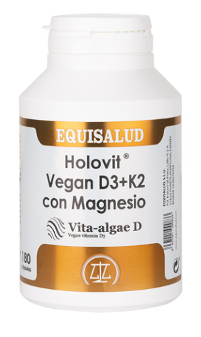 Holovit Vegan D3+K2 Med Magnesium 180 Kapslar