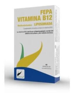 Fepa Liposomed Vitamin B12 40 kapslar