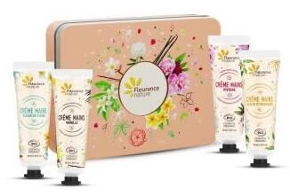 Peach Chest Hand Cream Quartet 4 enheter