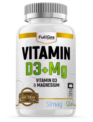 Vit D3 Quali-D + Magnesium Simag 120 Pärlor