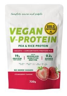 V-Protein Jordgubb 720 gr