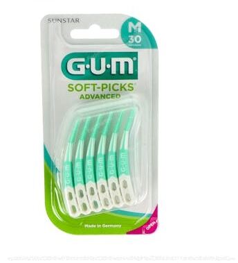 Soft Picks Interdental Brush Regular 30 Units Grön