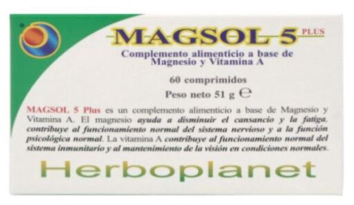 Magsol 5 Plus 60 tabletter