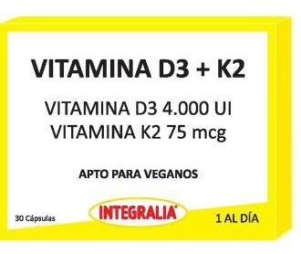 Vitamin D3+K2 30 Vegan Kapslar