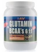 Glutamin + BCAA Citronsmak 500 gr